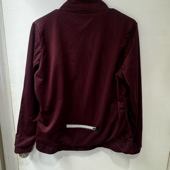 Horseware of Ireland Burgundy full zip sweater Jacket pocket on back size XL 🐎🐴 - Picture 2 of 3